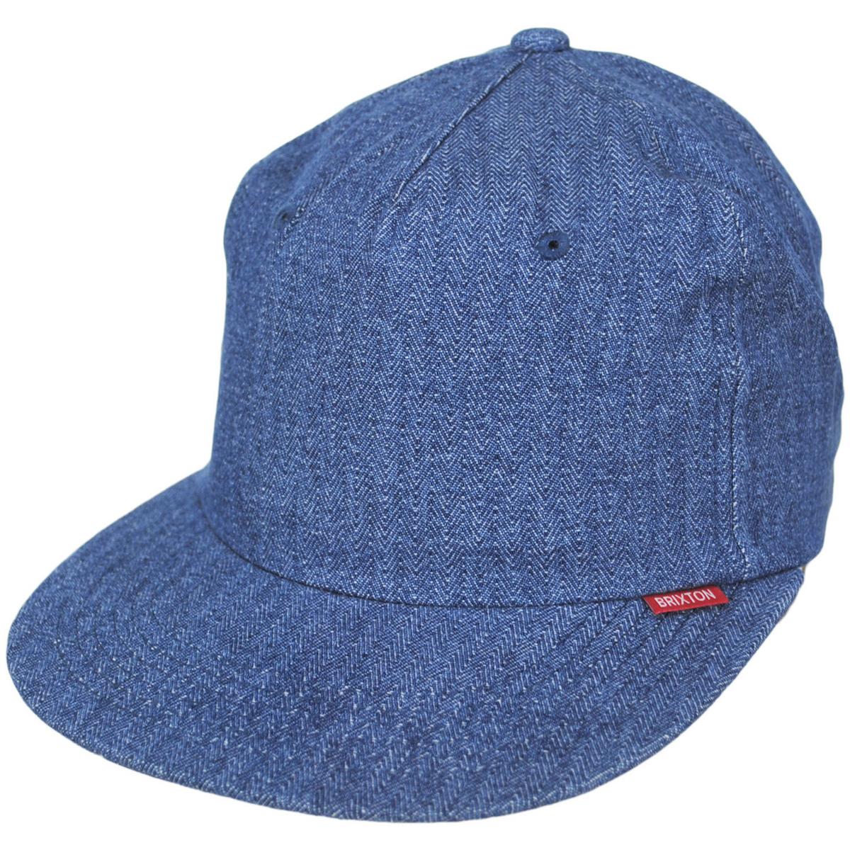 BRIXTON HATS | Reserve Assembly Cotton HP Snapback Baseball Cap | 201843 | lead | UNION HERRINGBONE