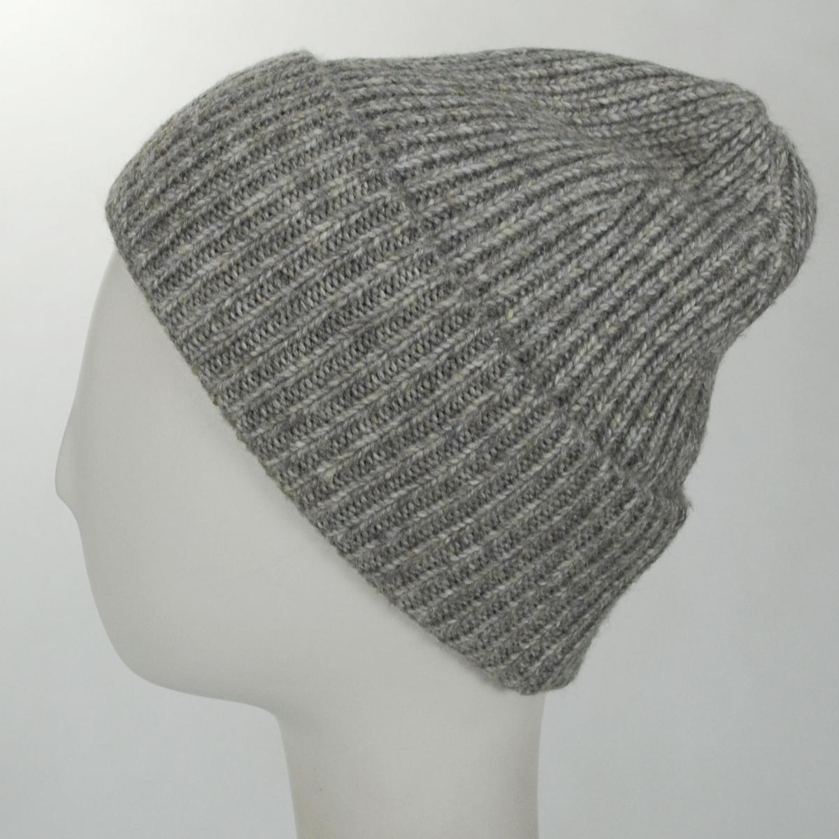 Scala | Kay Knit Beanie Hat | 500047 | profile | OATMEAL