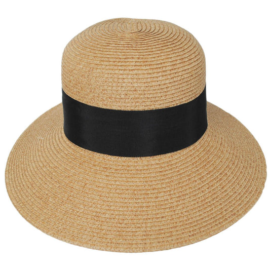 Scala | Asymmetrical Toyo Braid Facesaver Cap | 101551 | front | TEA