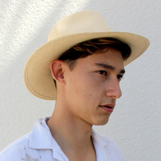 Jaxon Hats | MJ Panama Straw Outback Hat | 126417 | lsmone | NATURAL