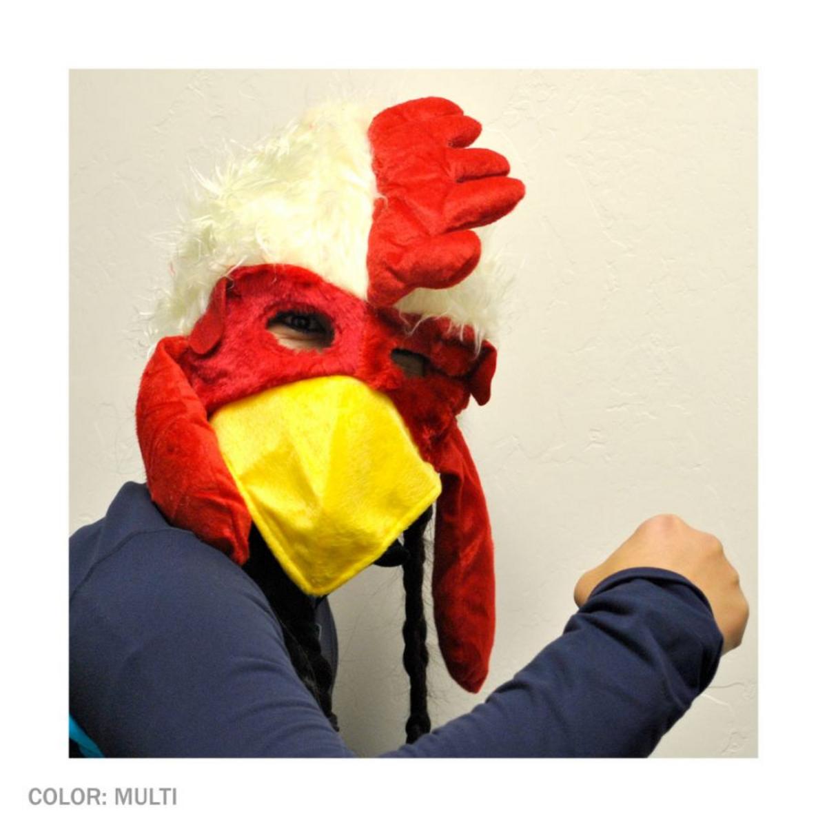 Jacobson | Chicken Face Mask Hat | 191591 | under | MULTI