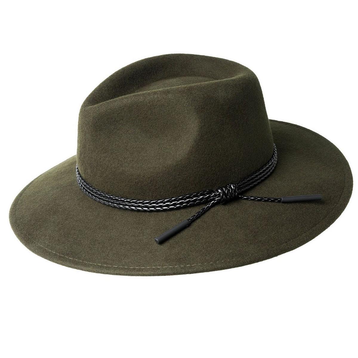 Bailey 1922 | Piston Wool Felt Aussie Hat | 130349 | lead | OLIVE