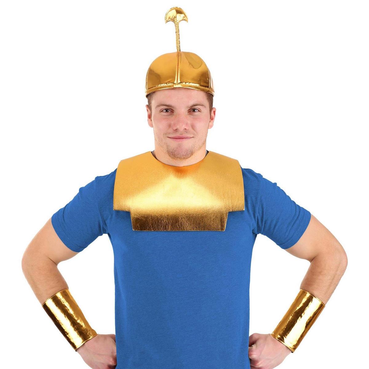 Disney | The Emperor's New Groove Kronk Hat, Collar, & Cuffs Kit | 190559 | lsmone | GOLD