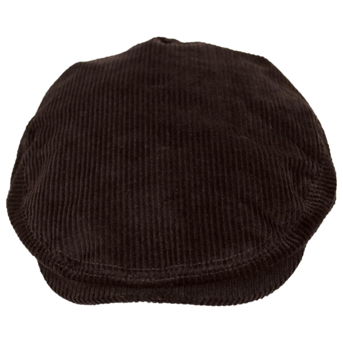 Jaxon Hats | Wholesale Corduroy Ivy Cap B2B Pre-Pack | B2B167741 | front | BROWN