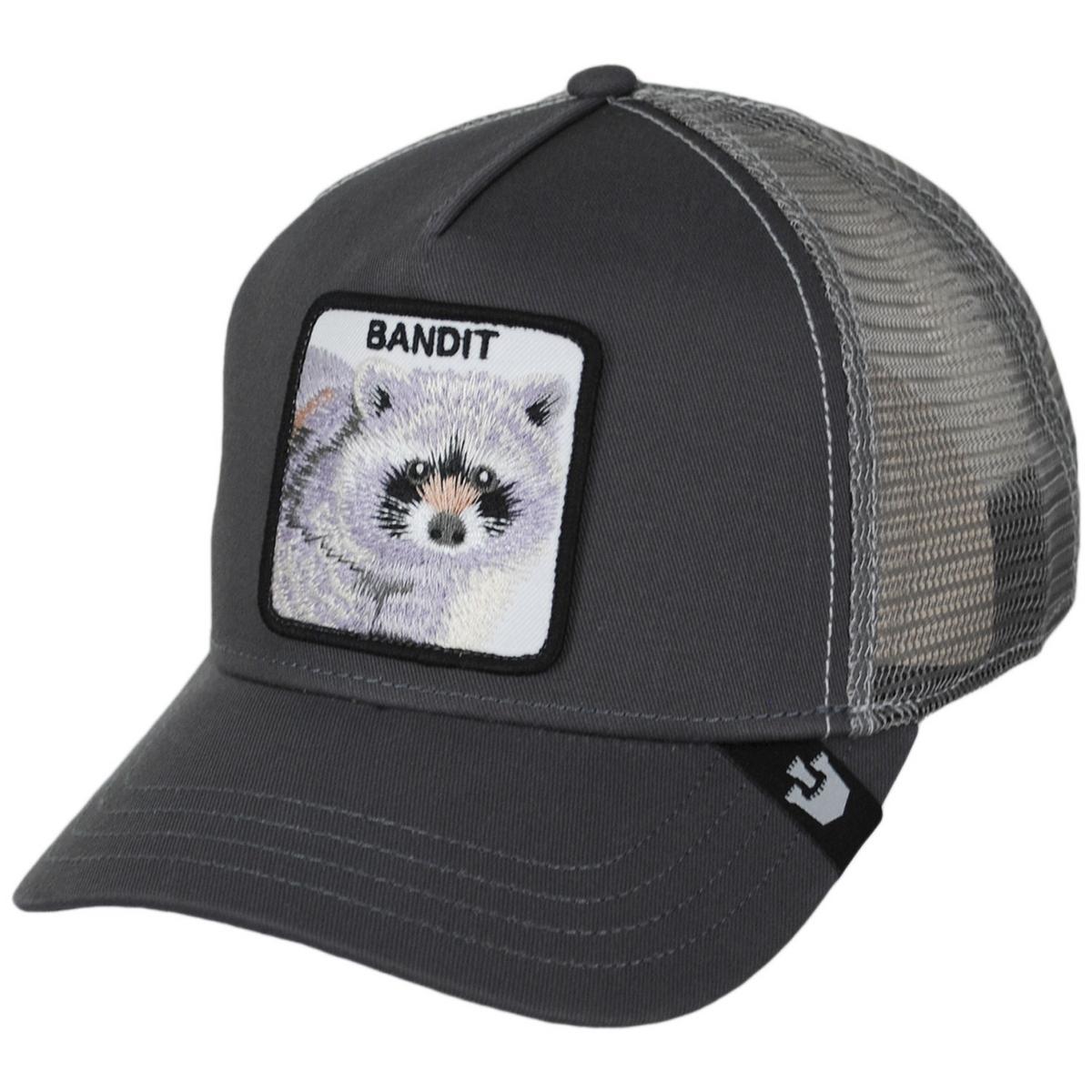 Goorin Bros | Bandit Mesh Trucker Snapback Baseball Cap | 200449 | lead | GRAY