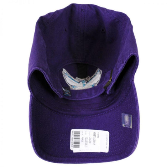 47 Brand | Charlotte Hornets NBA Clean Up Strapback Baseball Cap Dad Hat | 204200 | under | PURPLE
