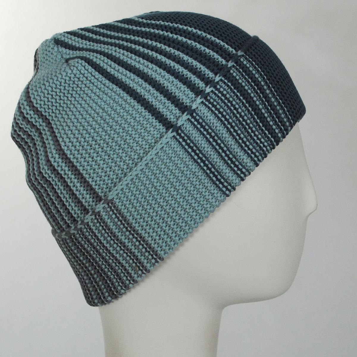 Columbia Sportswear | Alder Springs Cotton Knit Beanie Hat | 500745 | detailone | EVERBLUE