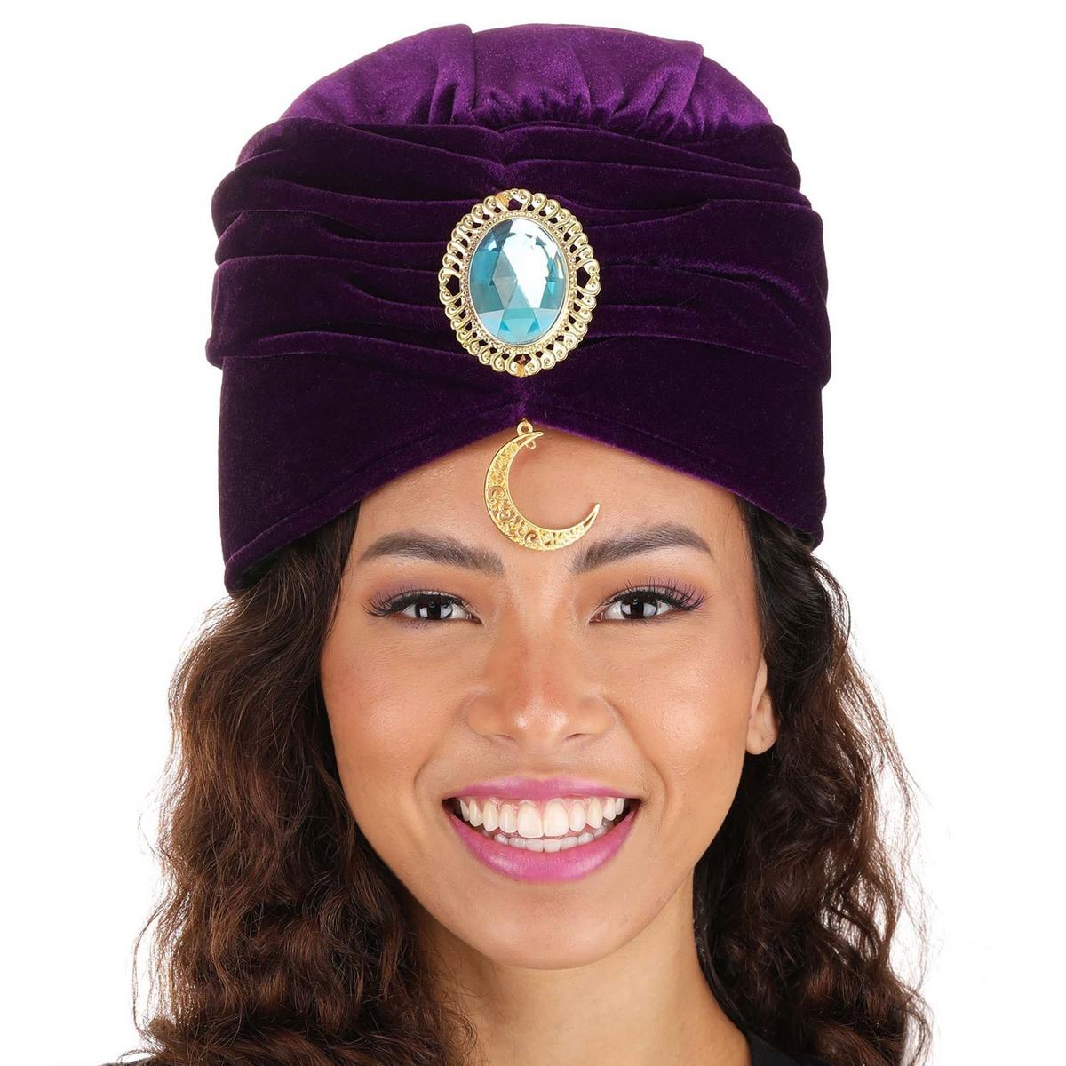 Elope | Fortune Teller Head Wrap | 190551 | front | PURPLE
