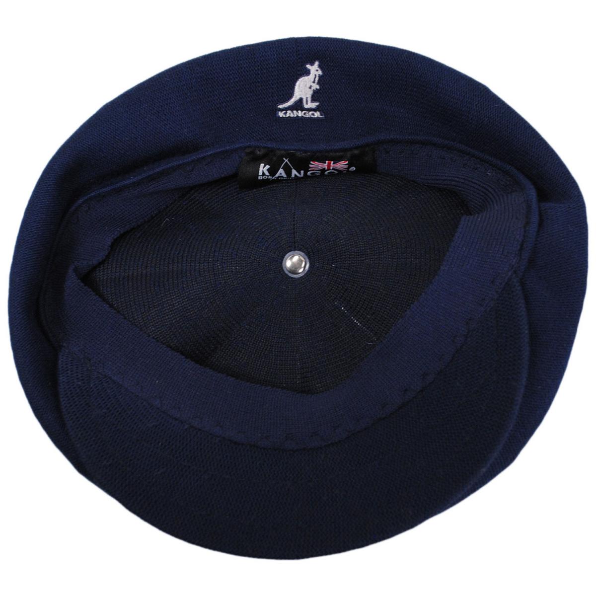 Kangol | Bamboo Hawker Newsboy Cap | 160882 | under | DARK BLUE