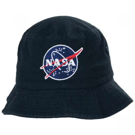 NASA | NASA Cotton Twill Bucket Hat | 185955 | front | NAVY