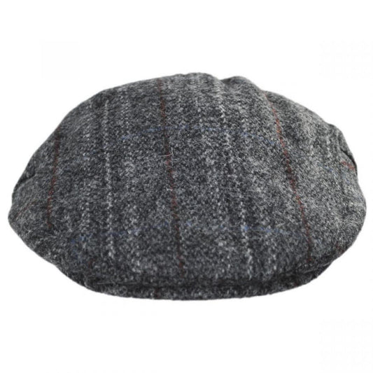 Jaxon & James | Loch Alsh Harris Tweed Wool Ivy Cap | 170009 | front | GREY MIX