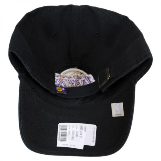 47 Brand | Los Angeles Lakers NBA Clean Up Strapback Baseball Cap Dad Hat | 203904 | under | BLACK