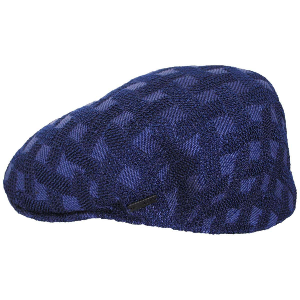 Kangol | Cross Weave 504 Ivy Cap | 160838 | profile | HAZY INDIGO