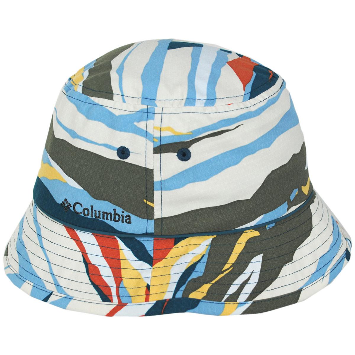 Columbia Sportswear | Pine Mountain II Printed Bucket Hat | 400091 | profile | CHALK ROGUE VALLEY