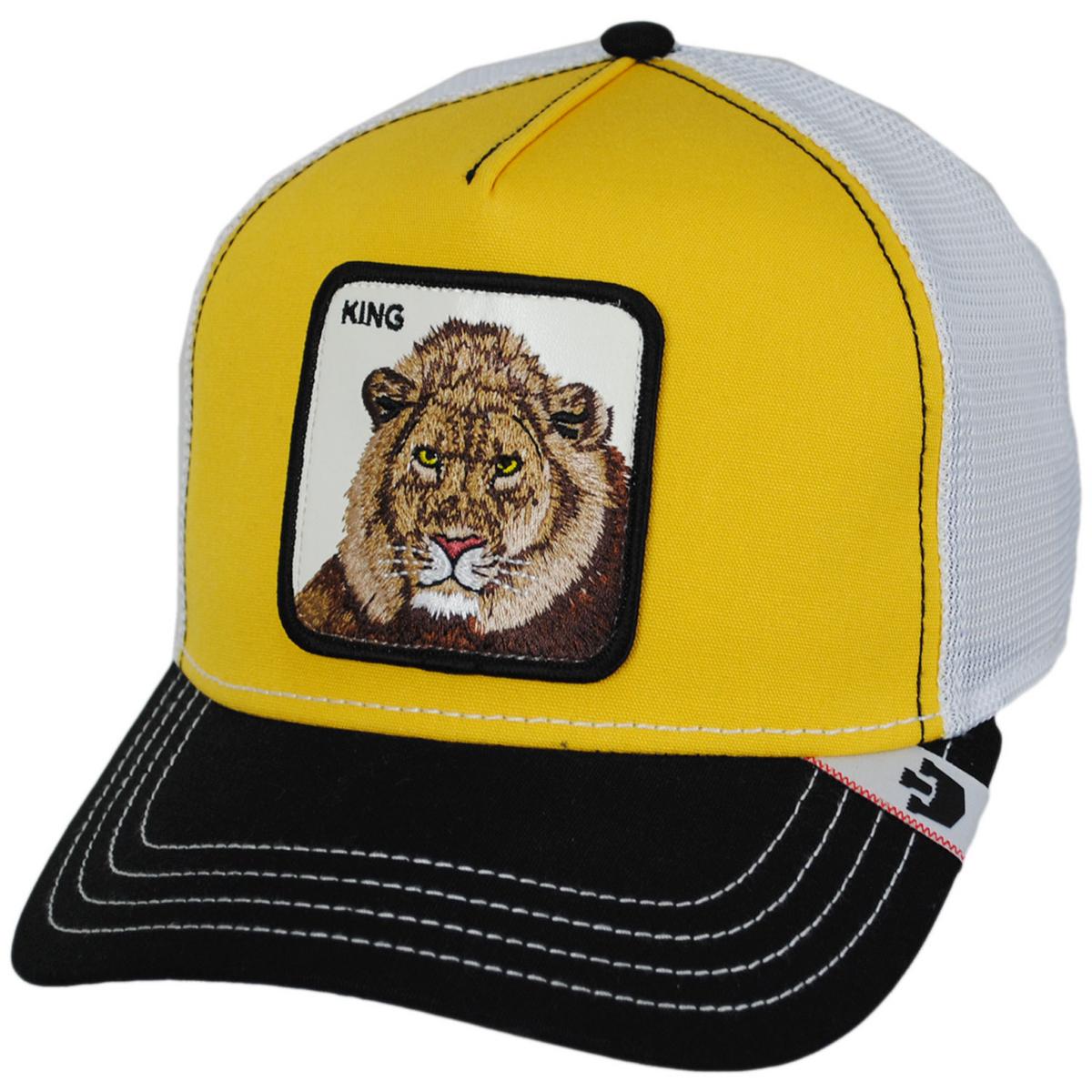 Gorra Trucker Goorin Bros. Golden King - Estilo Suede Y Ajustable (color Negro)