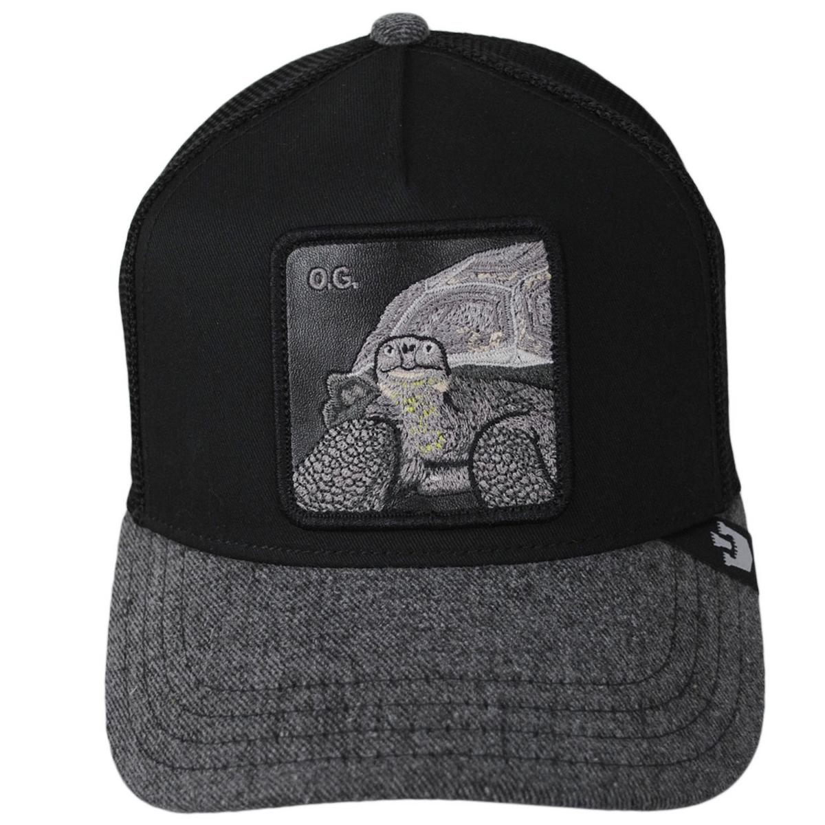 Goorin Bros | The O.G. Mesh Trucker Snapback Baseball Cap | 200711 | front | BLACK