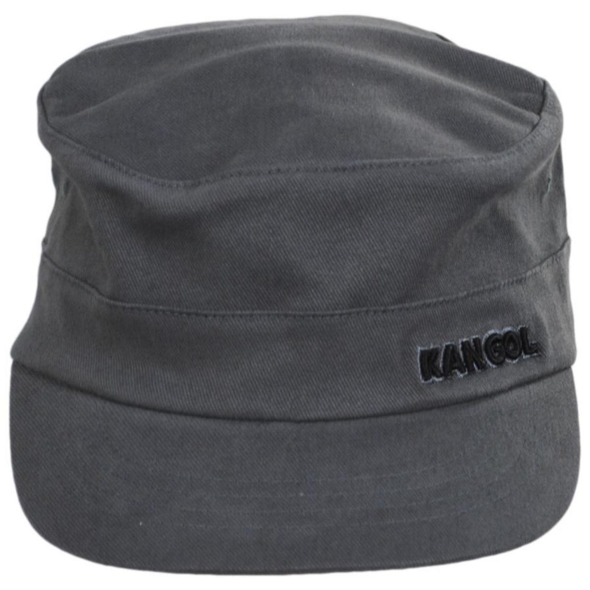 Kangol | Flexfit Cotton Twill Army Cap | 201110 | front | GREY
