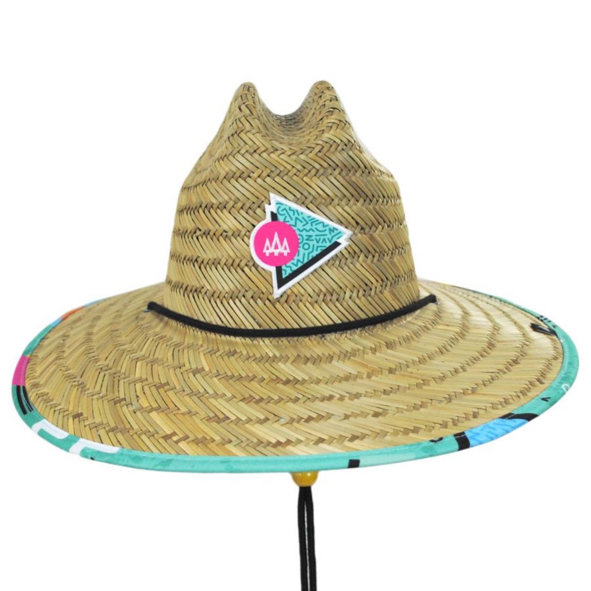 Youth Bel Air Straw Lifeguard Hat