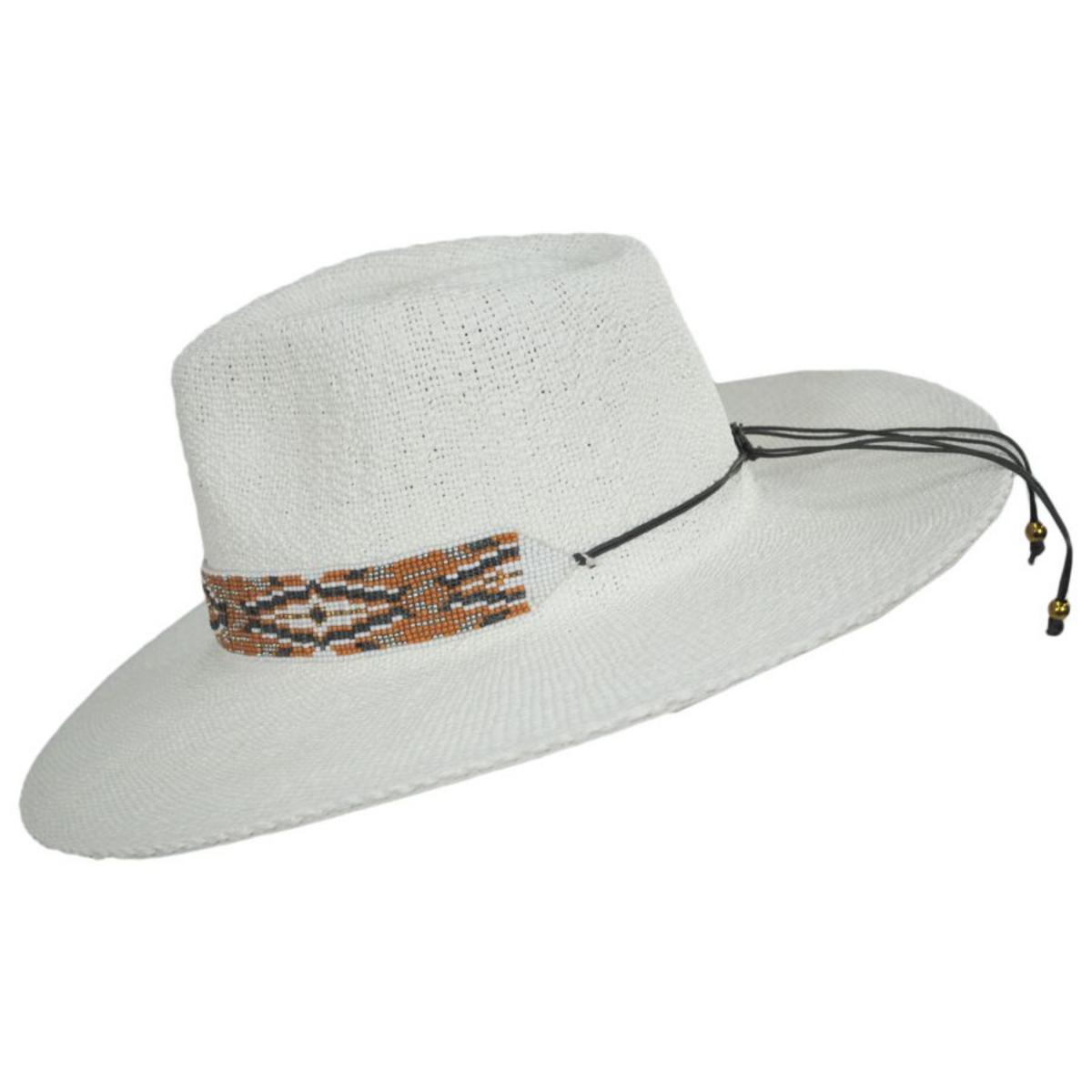 Talia Toyo Straw Rancher Fedora Hat