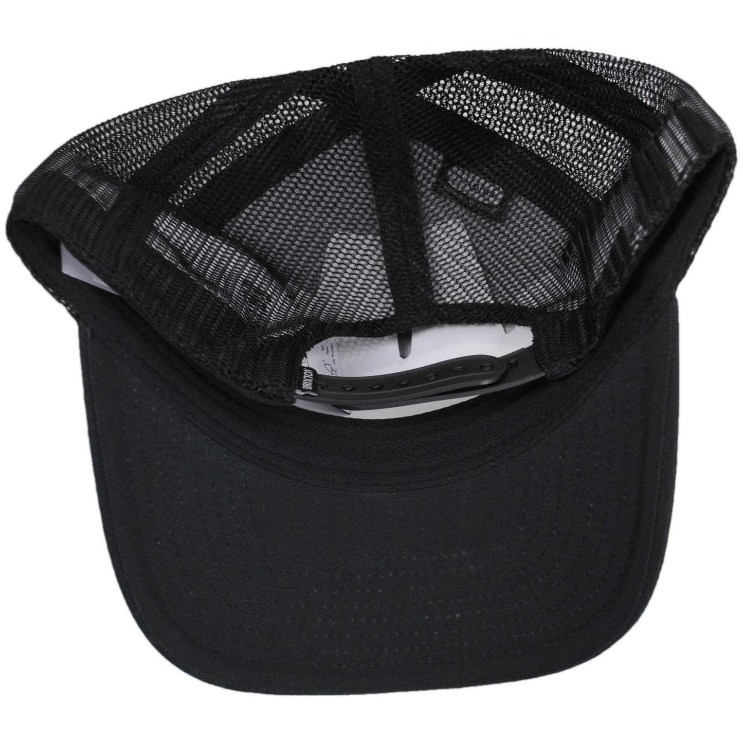 BRIXTON HATS | Fremont NetPlus Mesh Trucker Snapback Baseball Cap | 201896 | under | BLACK/BLACK