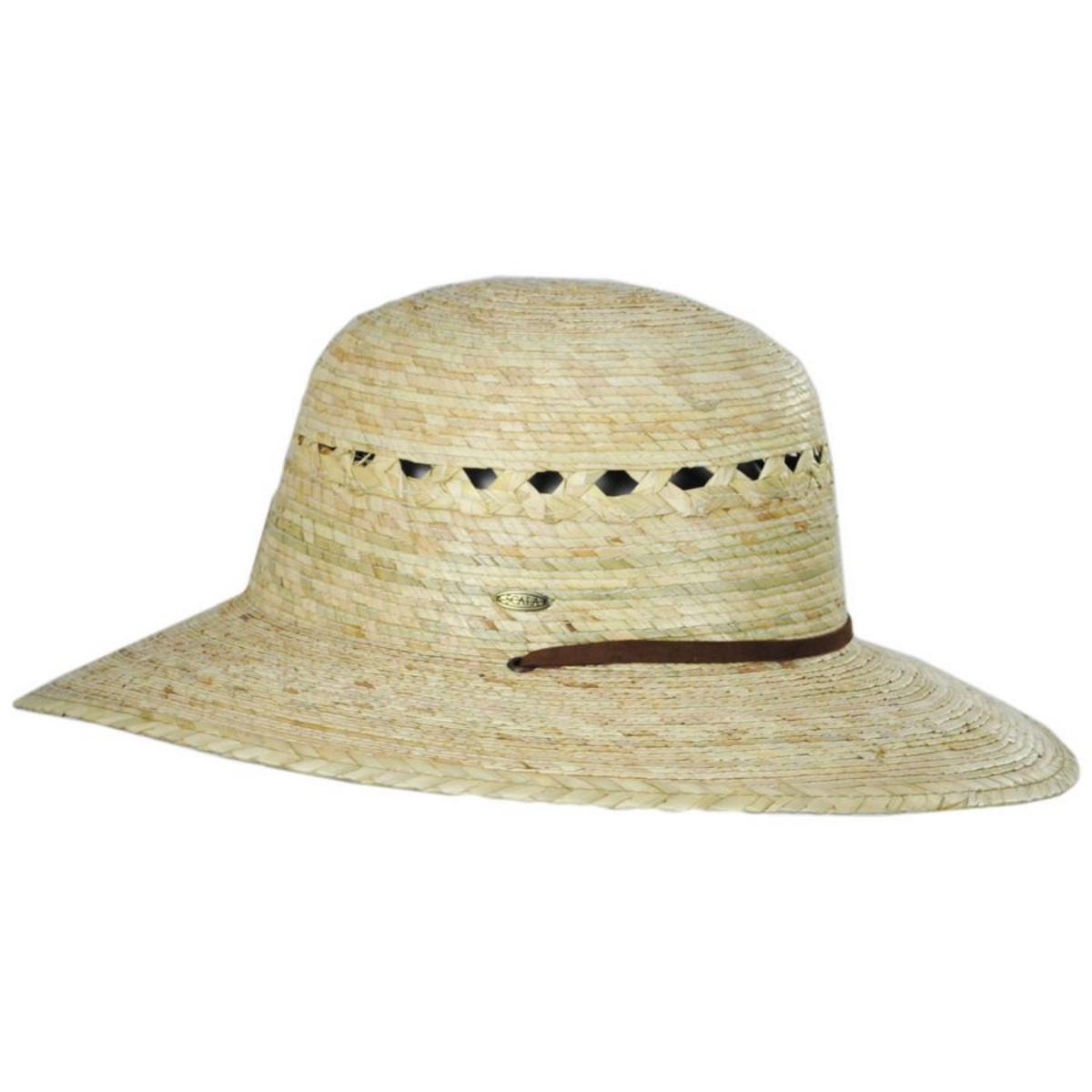 Synnove Palm Leaf Straw Sun Hat