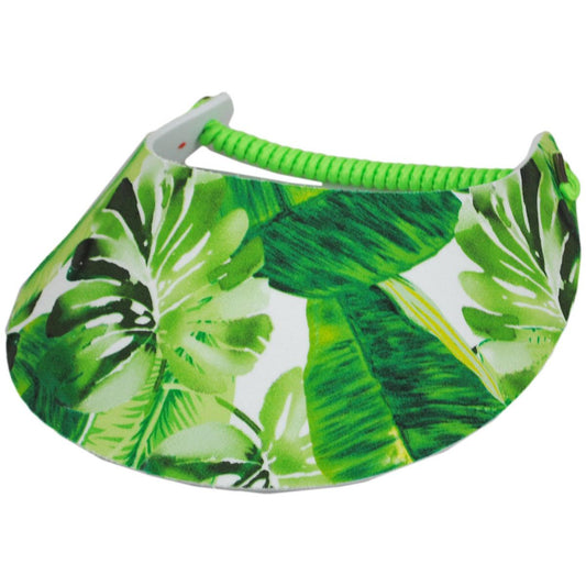 The Incredible Sunvisor | Springlace Palm Fronds Sunvisor | 196365 | lead | GREEN