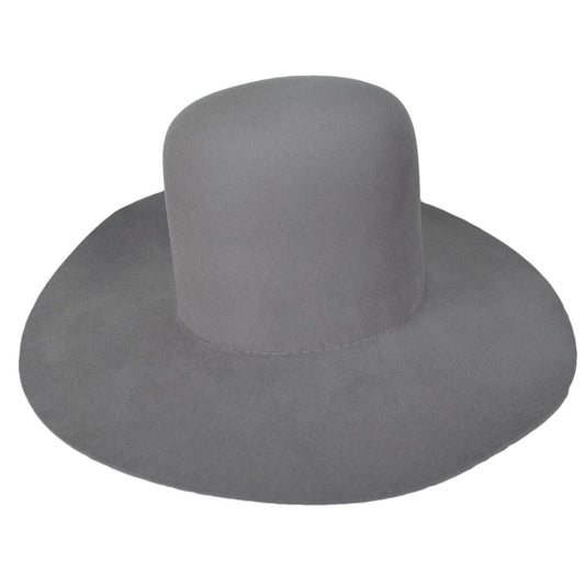 Bailey 1922 | Kisner Wool Felt Open Crown Hat - Silver Sand | 130369FW24 | front | SILVER SAND