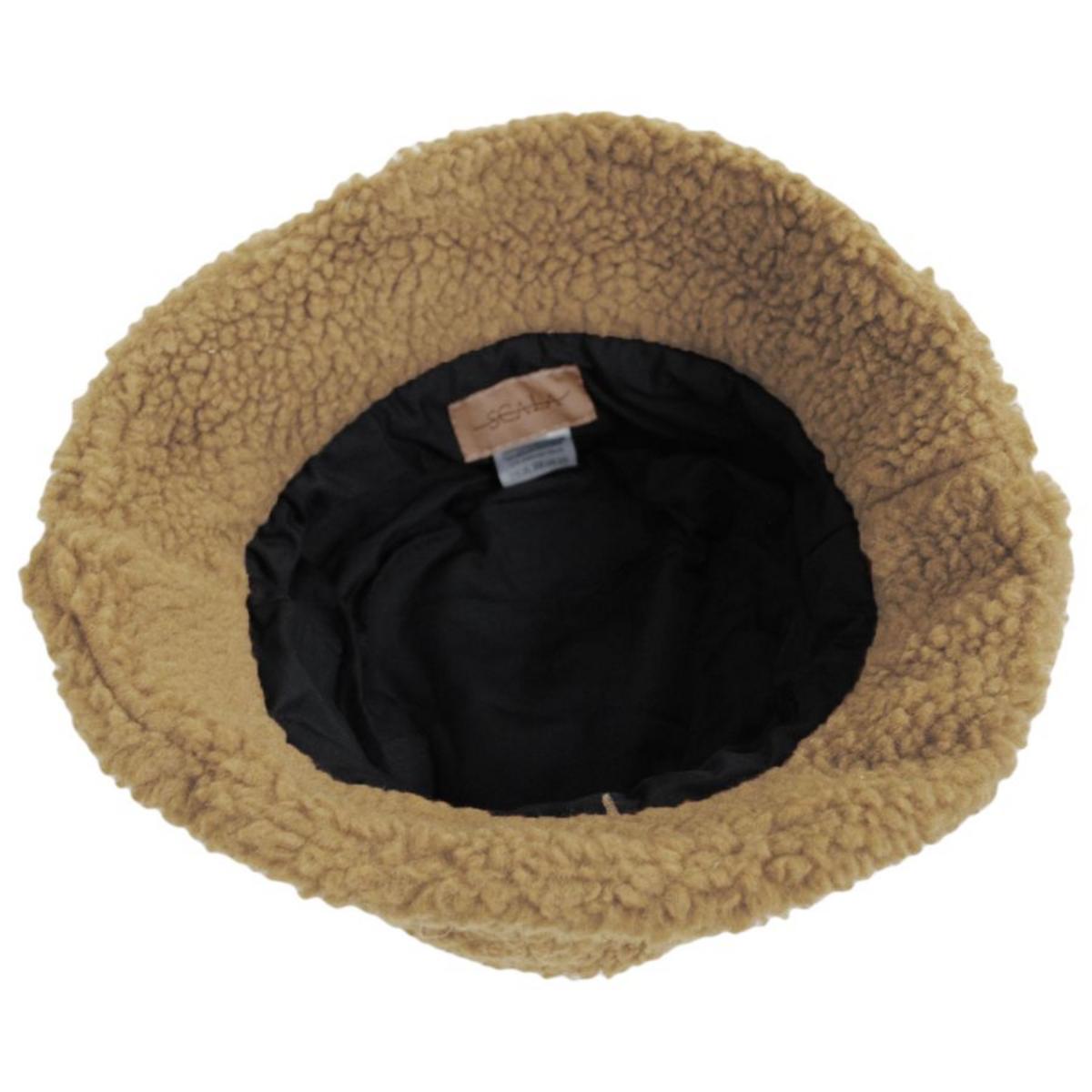 Scala | Kirsten Berber Fleece Bucket Hat | 106431 | under | CAMEL