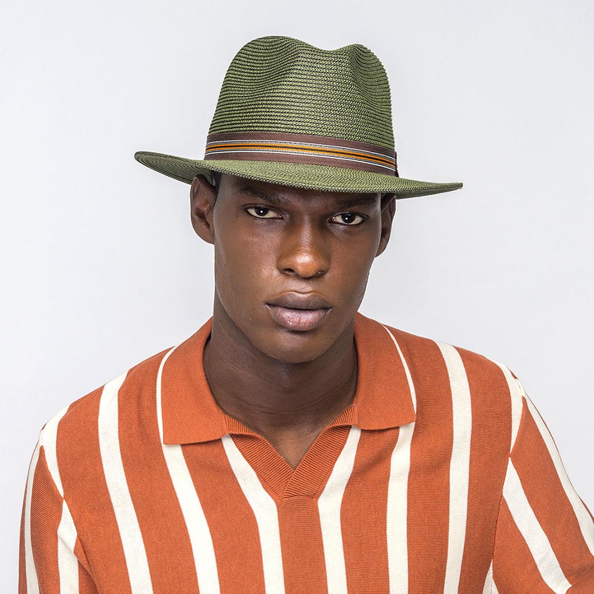 Bailey 1922 | Hester Toyo Straw Blend Fedora Hat | 127849 | lsmone | KELP