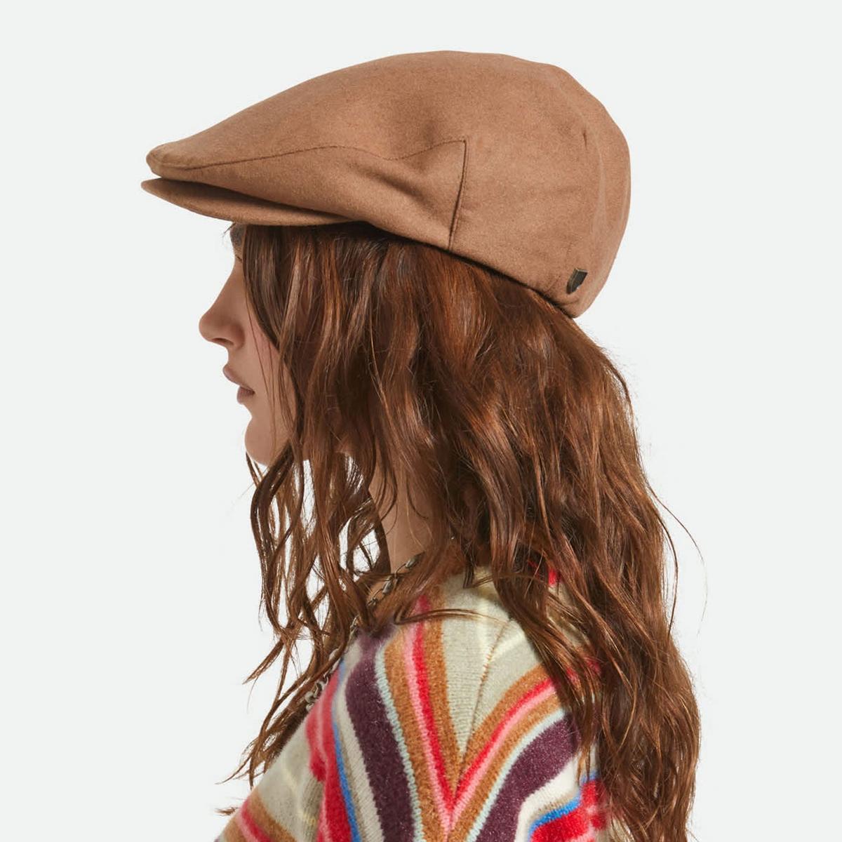 BRIXTON HATS | Hooligan Melton Wool Ivy Cap | 161521 | lsftwo | CAMEL