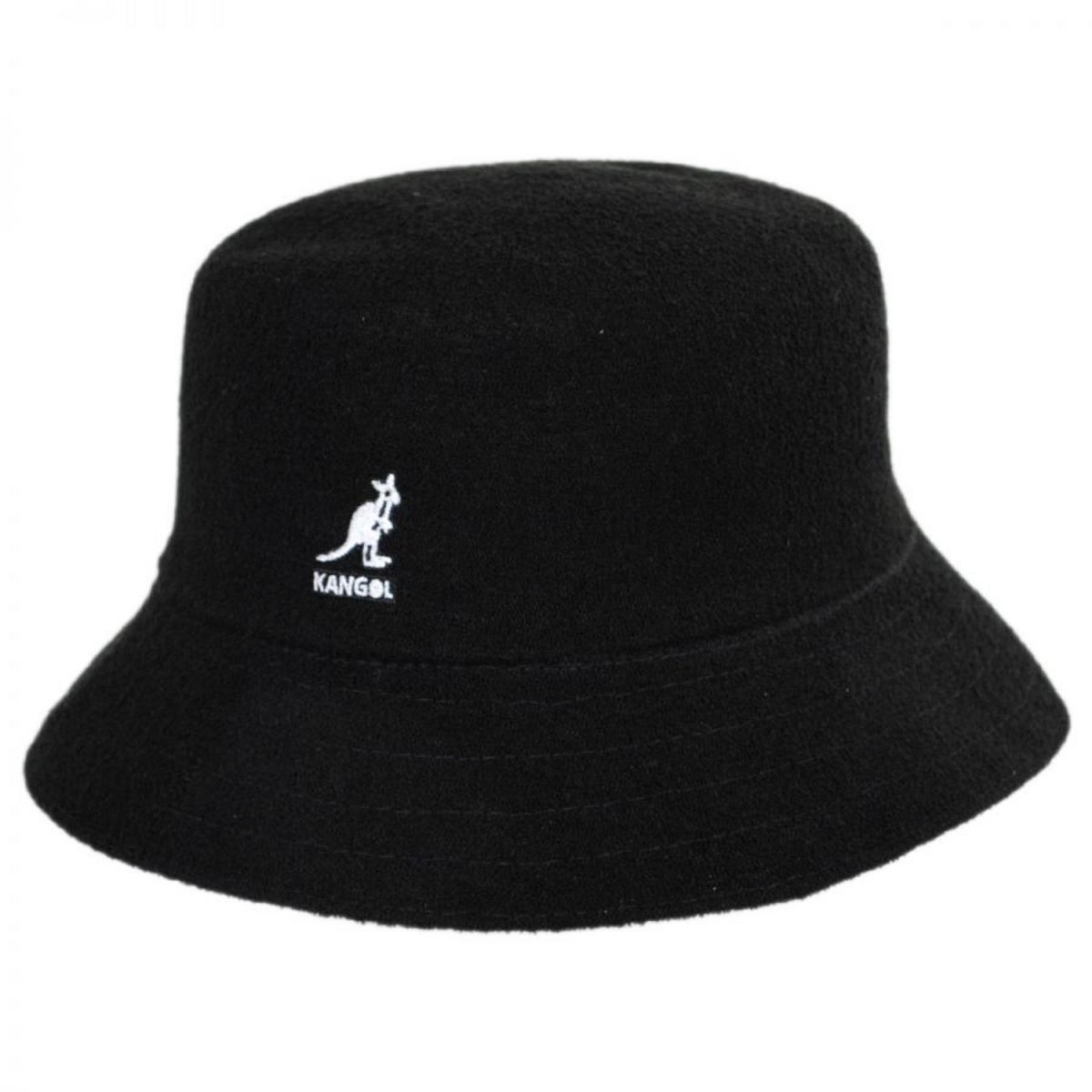 Kangol | Bermuda Bucket Hat | 185716 | lead | BLACK