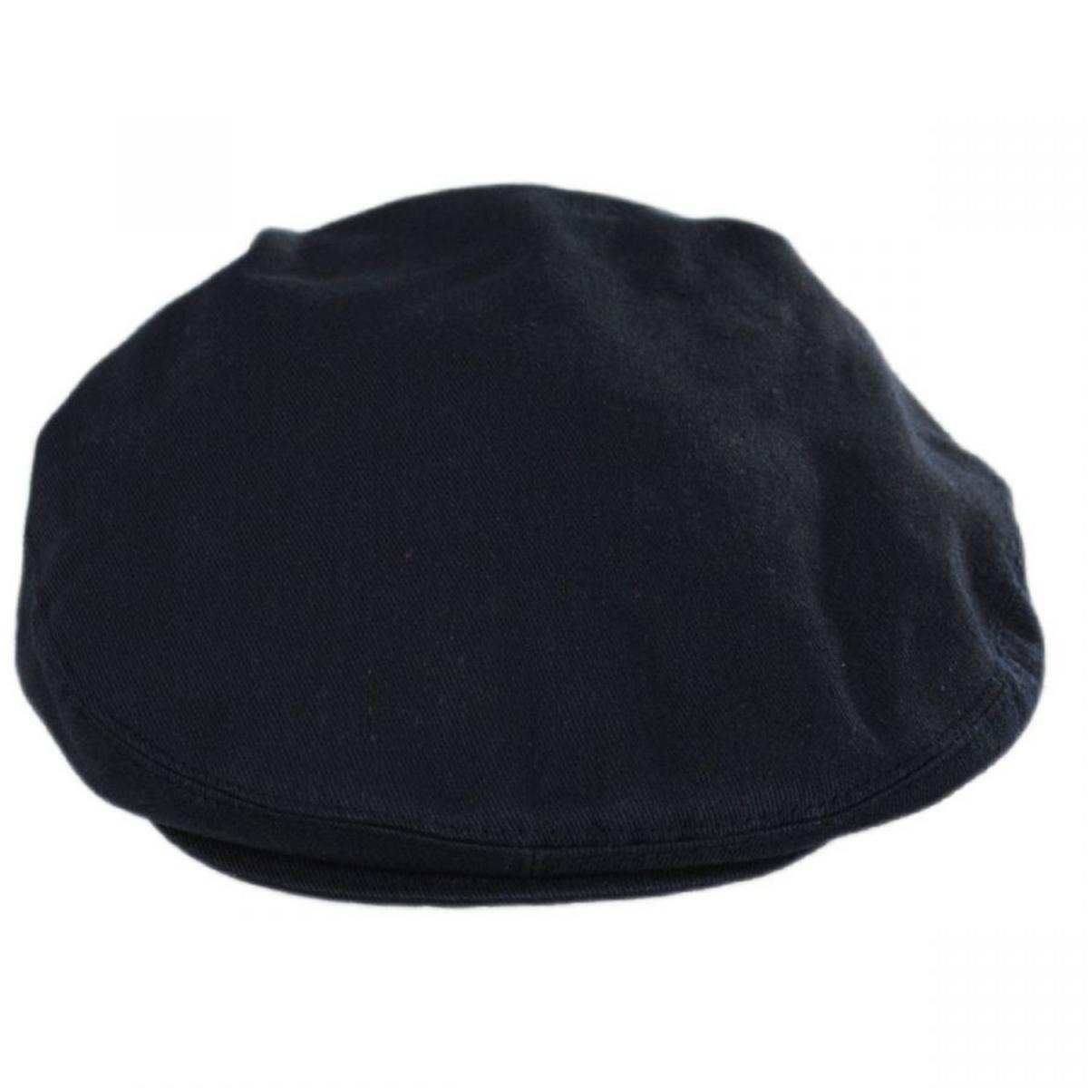 Kangol | Washed Cotton Ivy Cap | 160885 | front | NAVY