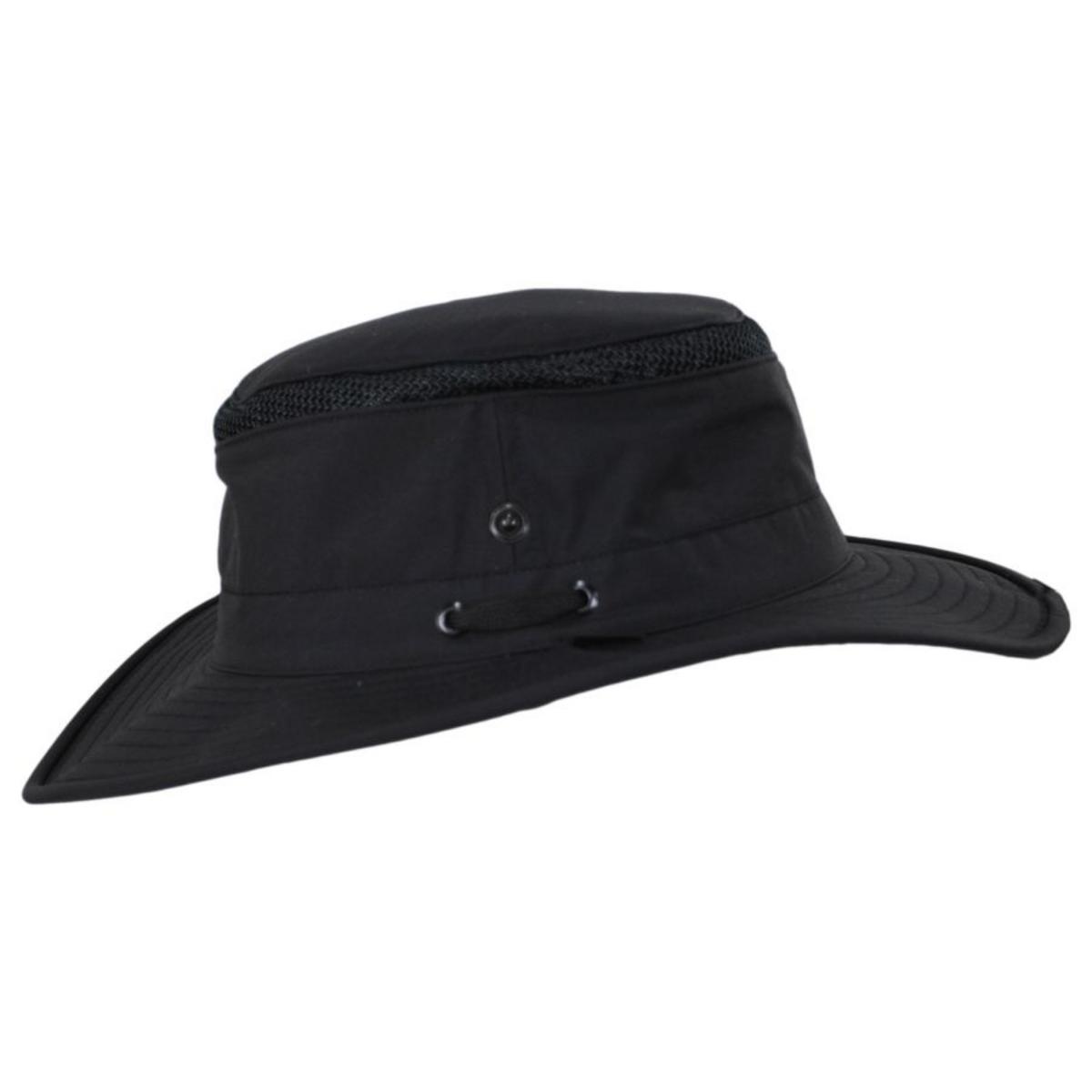 Tilley Endurables | LTM3 Airflo Snap-Up Hat - Black | 400813 | under | BLACK