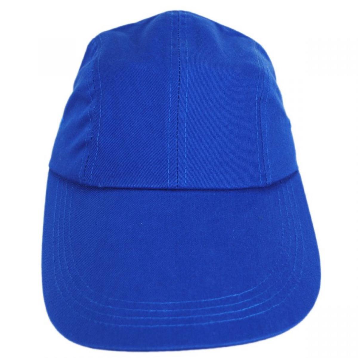 Village Hat Shop | VHS Long Bill Adjustable Baseball Cap | 222440 | front | ROYAL