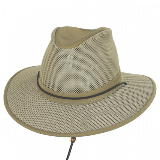 Henschel | Aussie Mesh Packable Hat | 140341 | lead | KHAKI