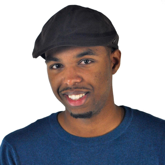 Jaxon Hats | Corduroy Duckbill Ivy Cap | 167553 | lsmone | BLACK