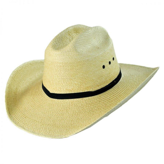 SunBody Hats | Cattleman Guatemalan Palm Leaf Straw Hat | 128204 | lead | NATURAL