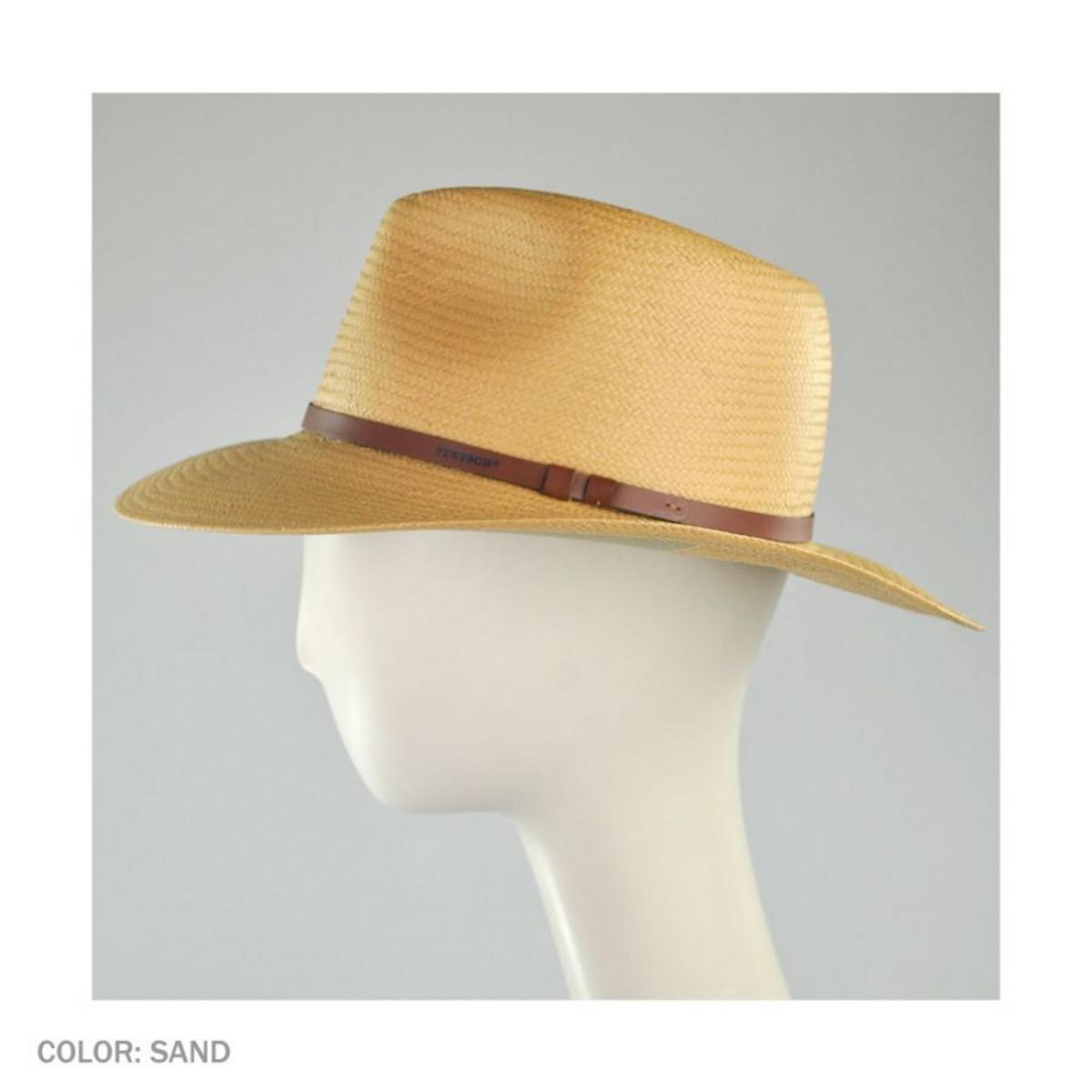 Stetson | Limestone Toyo Straw Outback Hat | 126912 | profile | SAND