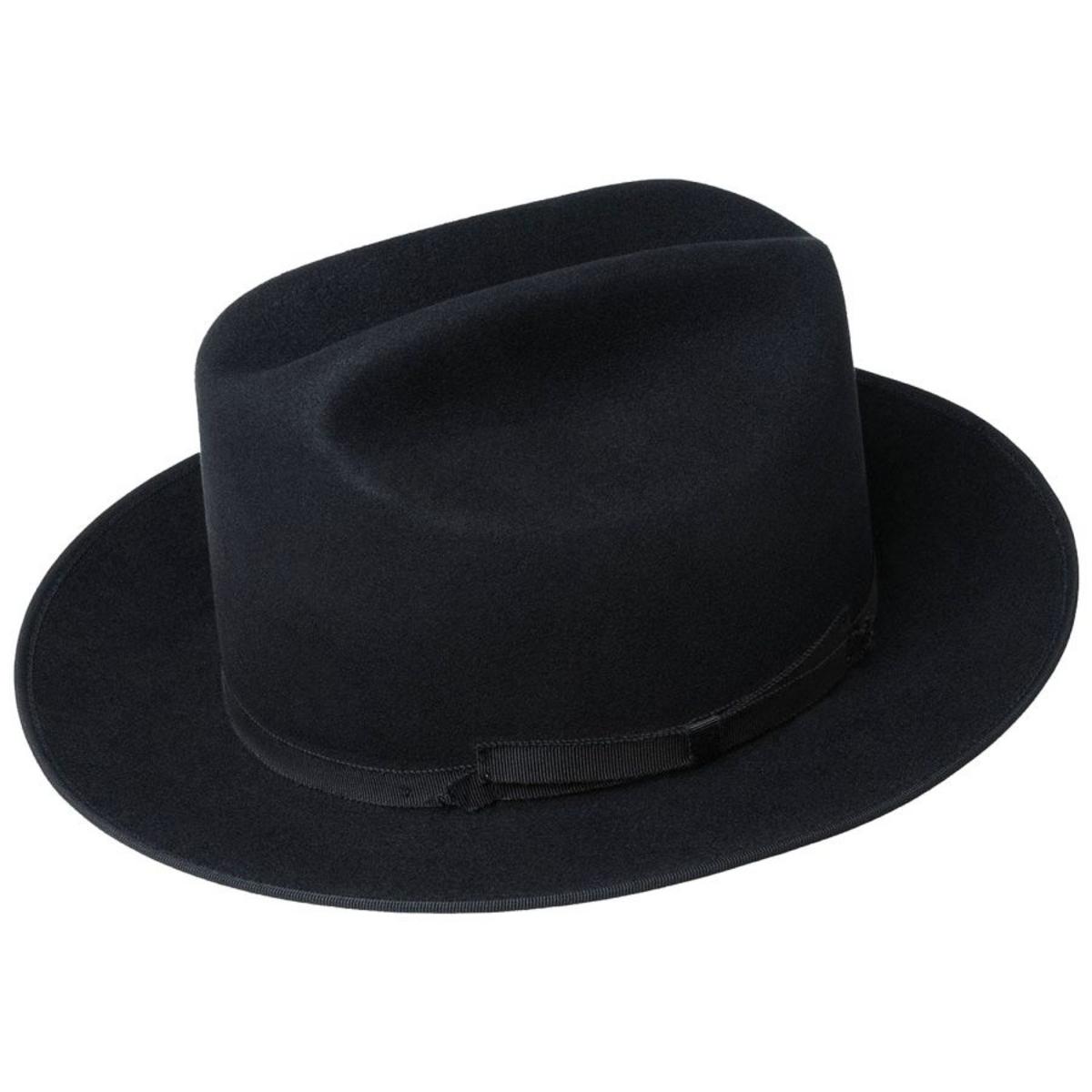 Bailey 1922 | The Architect Fur Felt Cattleman Western Hat - Black | 130374BLK | lead | BLACK