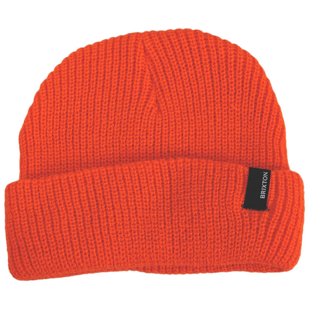 BRIXTON HATS | Baby Heist Beanie Hat | 510220 | lead | ATHLETIC ORANGE