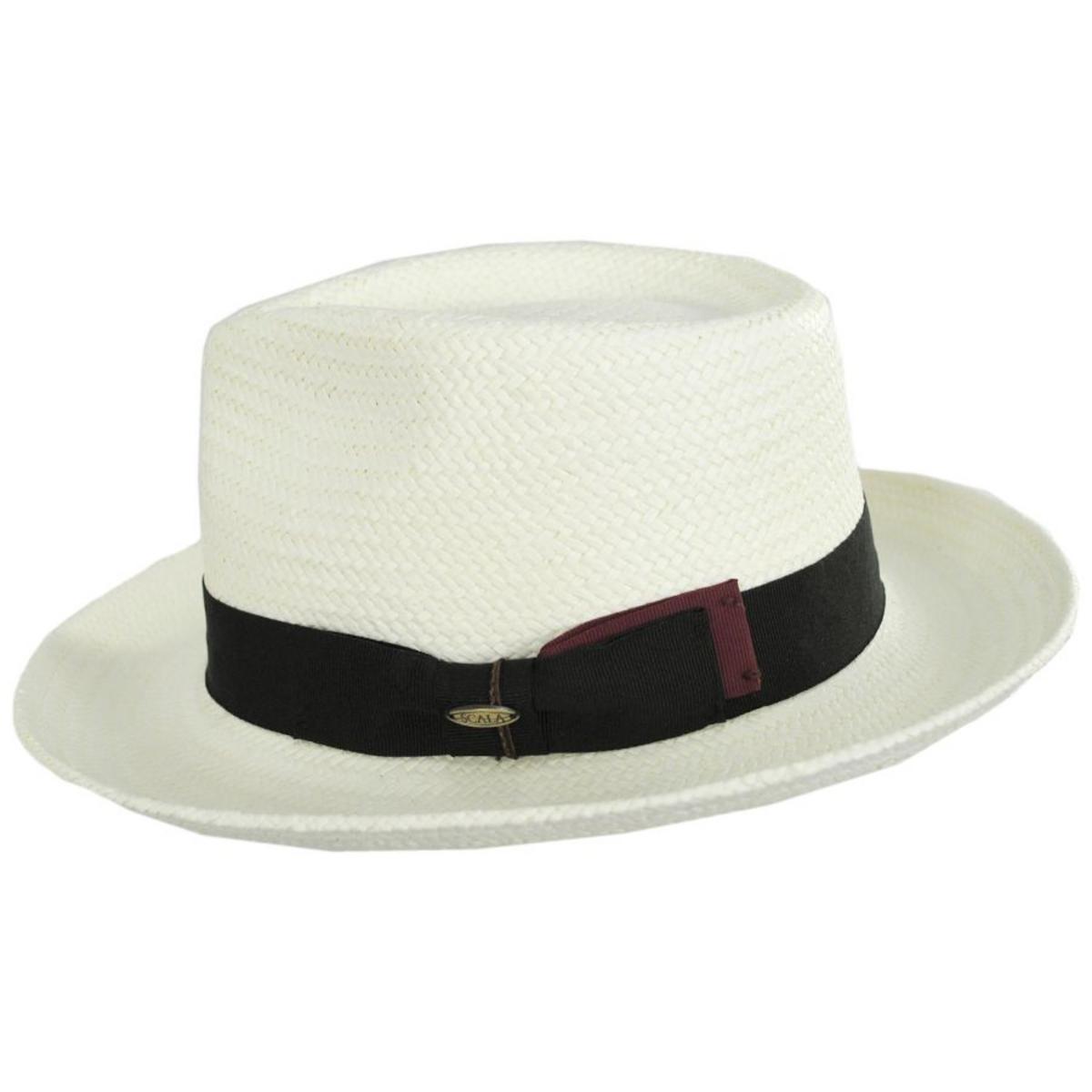 Scala | Botanic Toyo Straw Fedora Hat | 126094 | profile | BLEACH