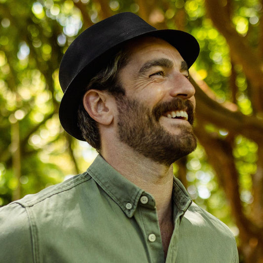 Jaxon Hats | Wholesale Cotton Trilby Fedora Hat B2B Pre-Pack | B2B147247 | lsmone | BLACK