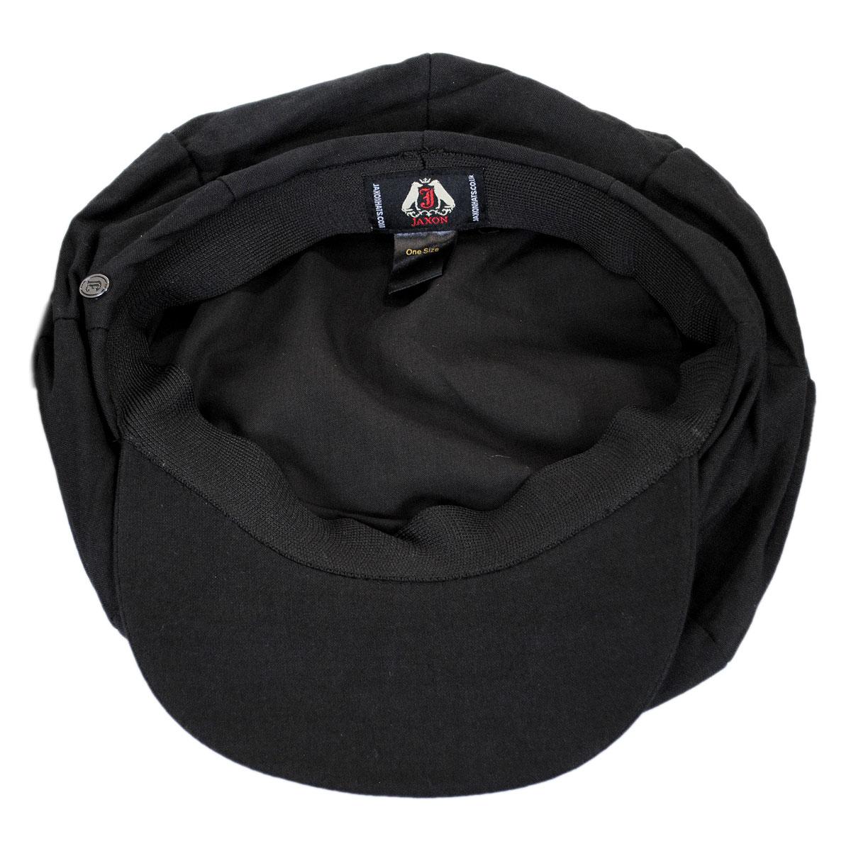 Jaxon Hats | Wholesale Linen Big Apple Cap B2B Pre-Pack | B2B167736 | under | BLACK