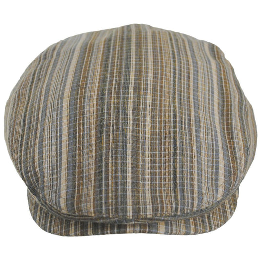 Bailey 1922 | Newry Cotton 5 Panel Ivy Cap | 167234 | front | TAN MULTI