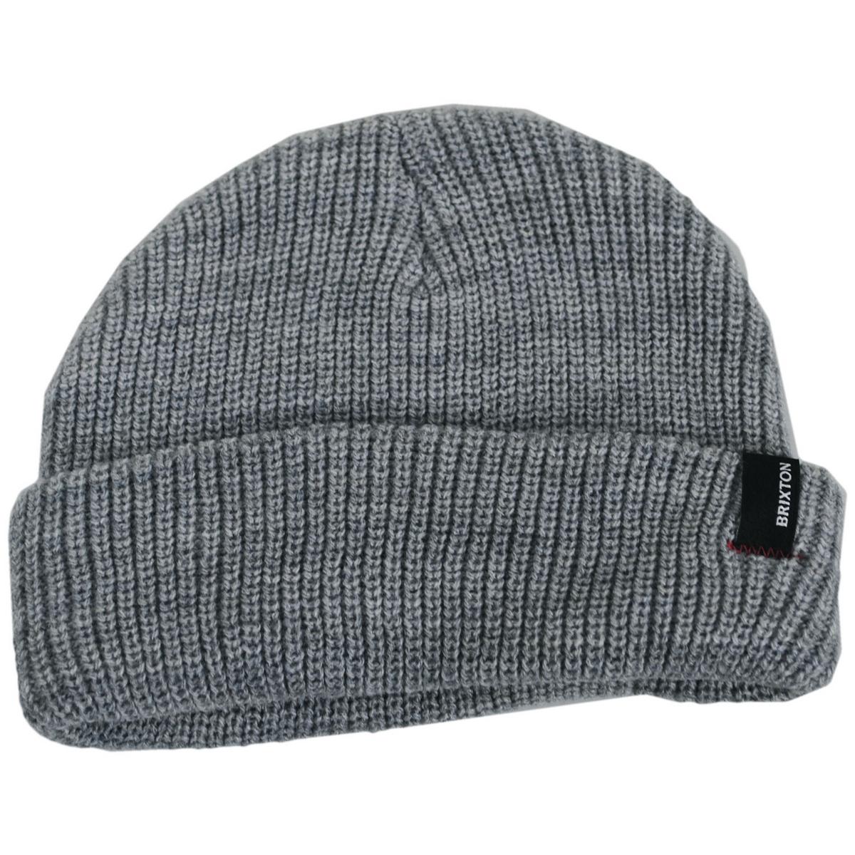 BRIXTON HATS | Baby Heist Beanie Hat | 510220 | lead | LIGHT HEATHER GREY