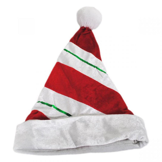 Jacobson | Candy Cane Santa Hat | 191555 | lead | RED/WHITE