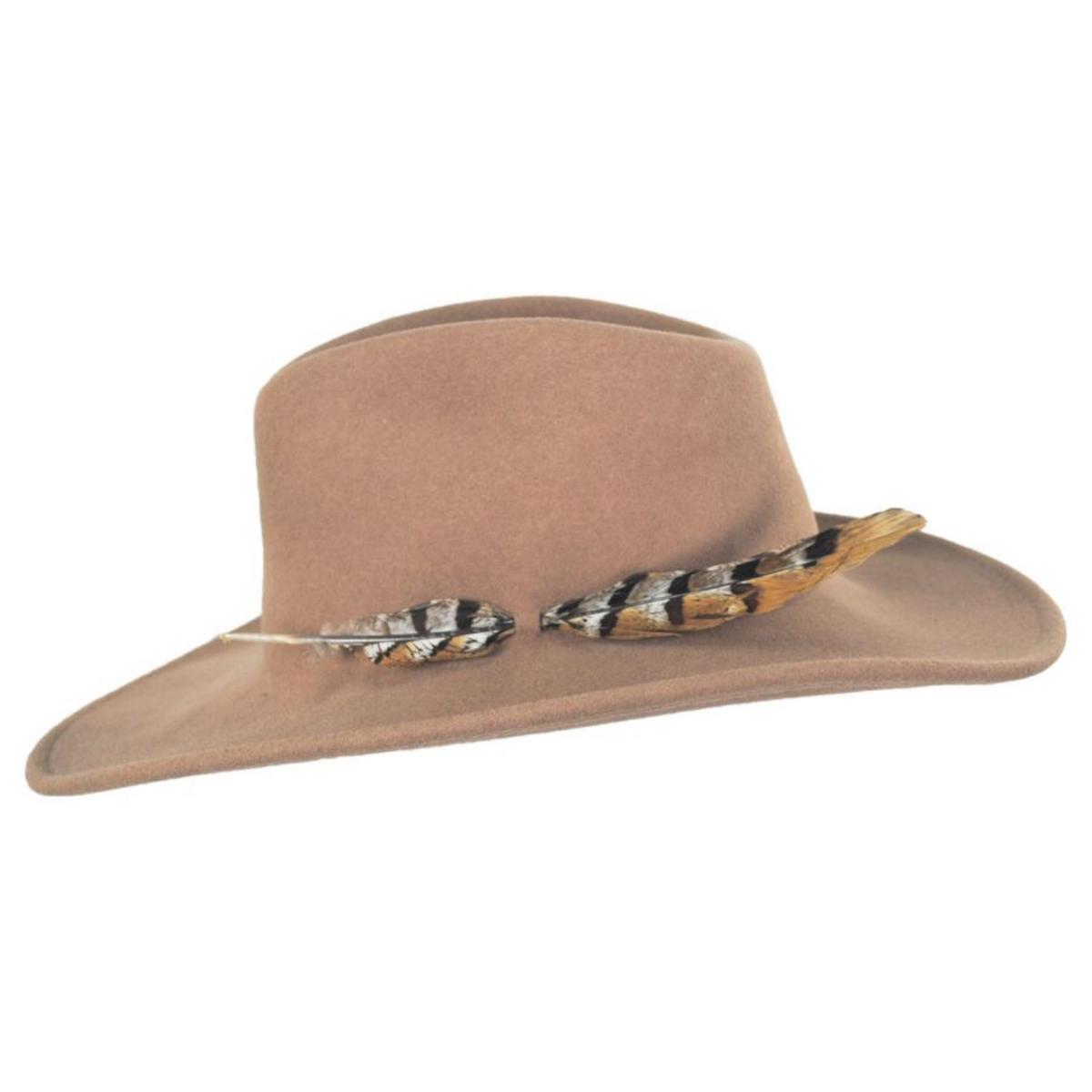 Renegade | Calico Litefelt Wool Western Hat | 130359 | profile | CAMEL