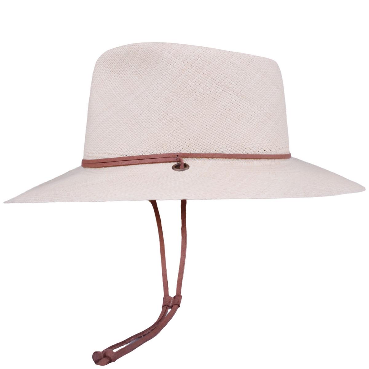Bigalli | Kalahari Panama Straw Outback Hat | 104705 | profile | NATURAL