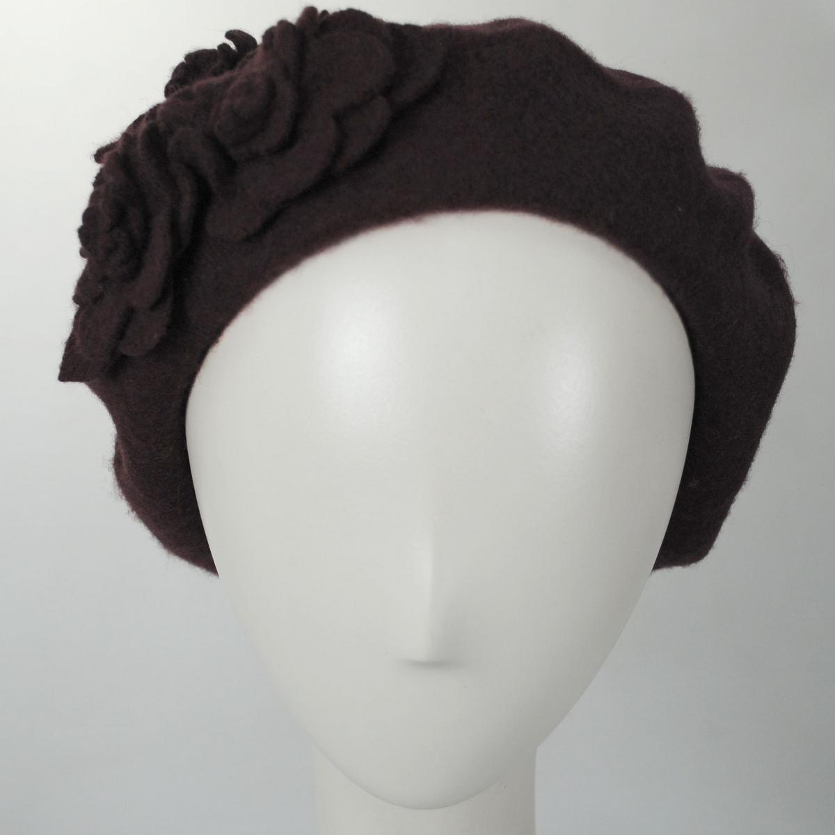 Fleur Wool Beret