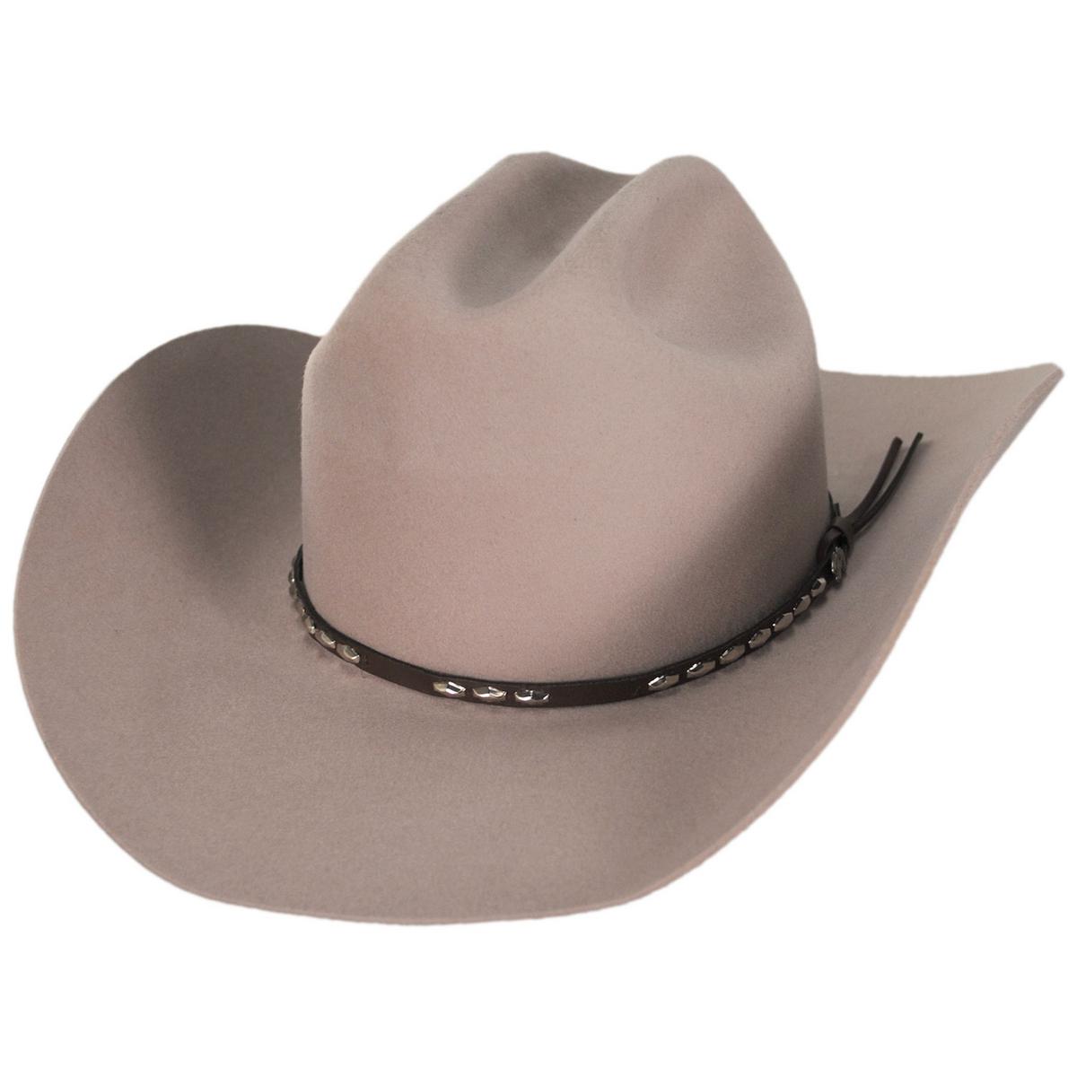 Bailey Western | Alamo Wool Felt Western Hat | 130134 | lead | SILVERBELLY